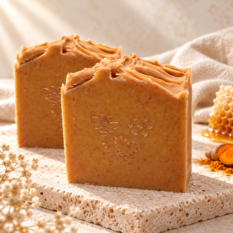 Golden Roots - Turmeric, Honey & Cashmere Soap