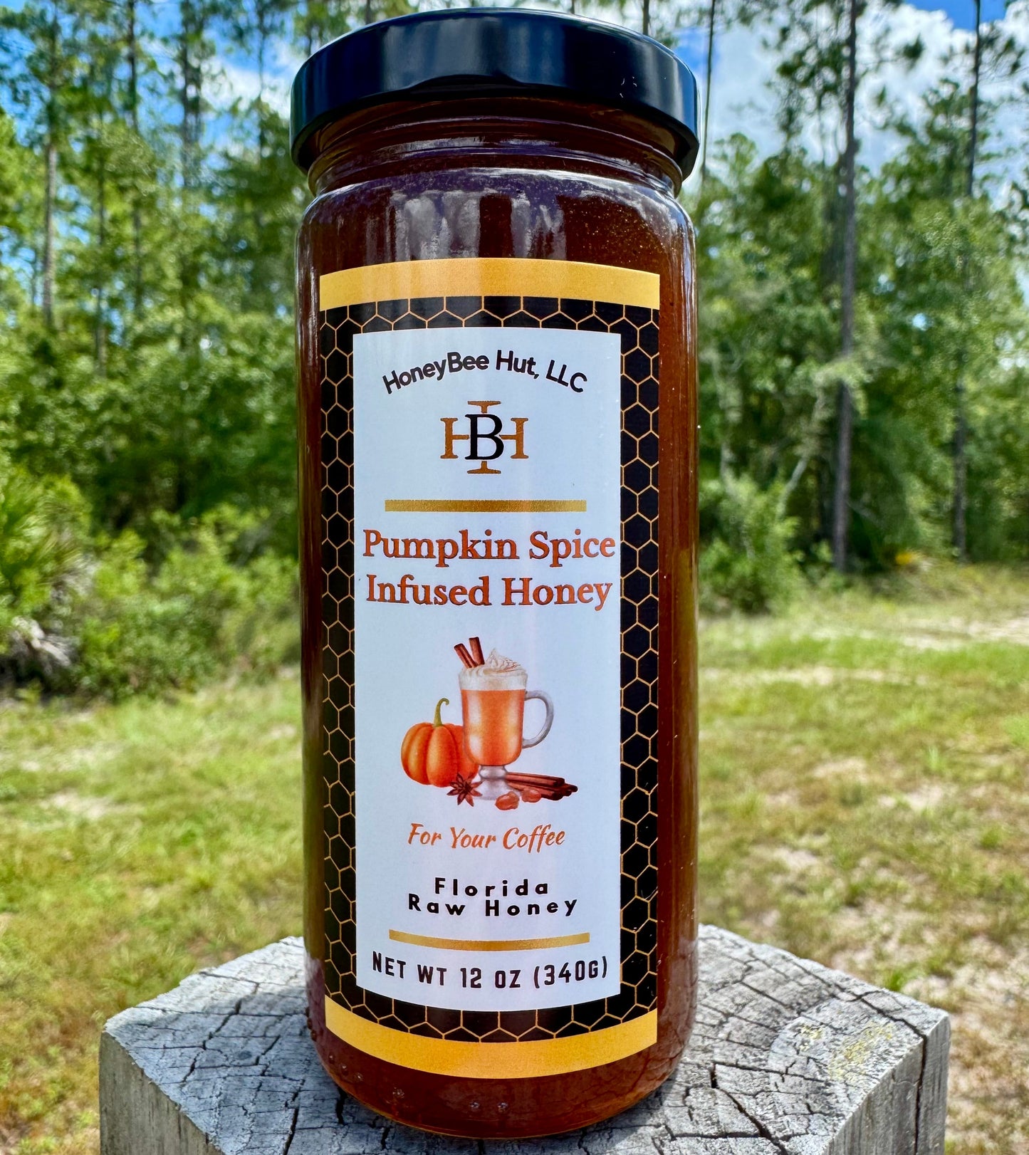 Pumpkin Spice Infused Honey