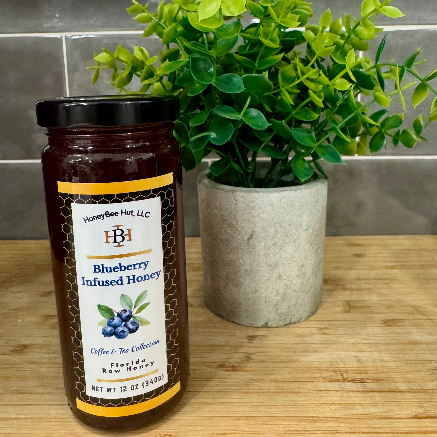 Blueberry Infused Honey