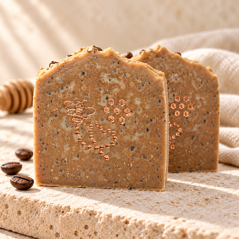 Coffee & Honey Exfoliating Soap