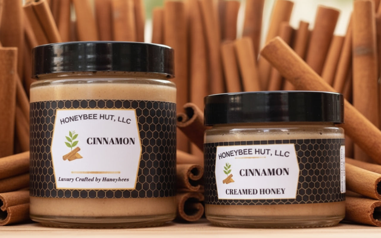 Cinnamon Creamed Honey