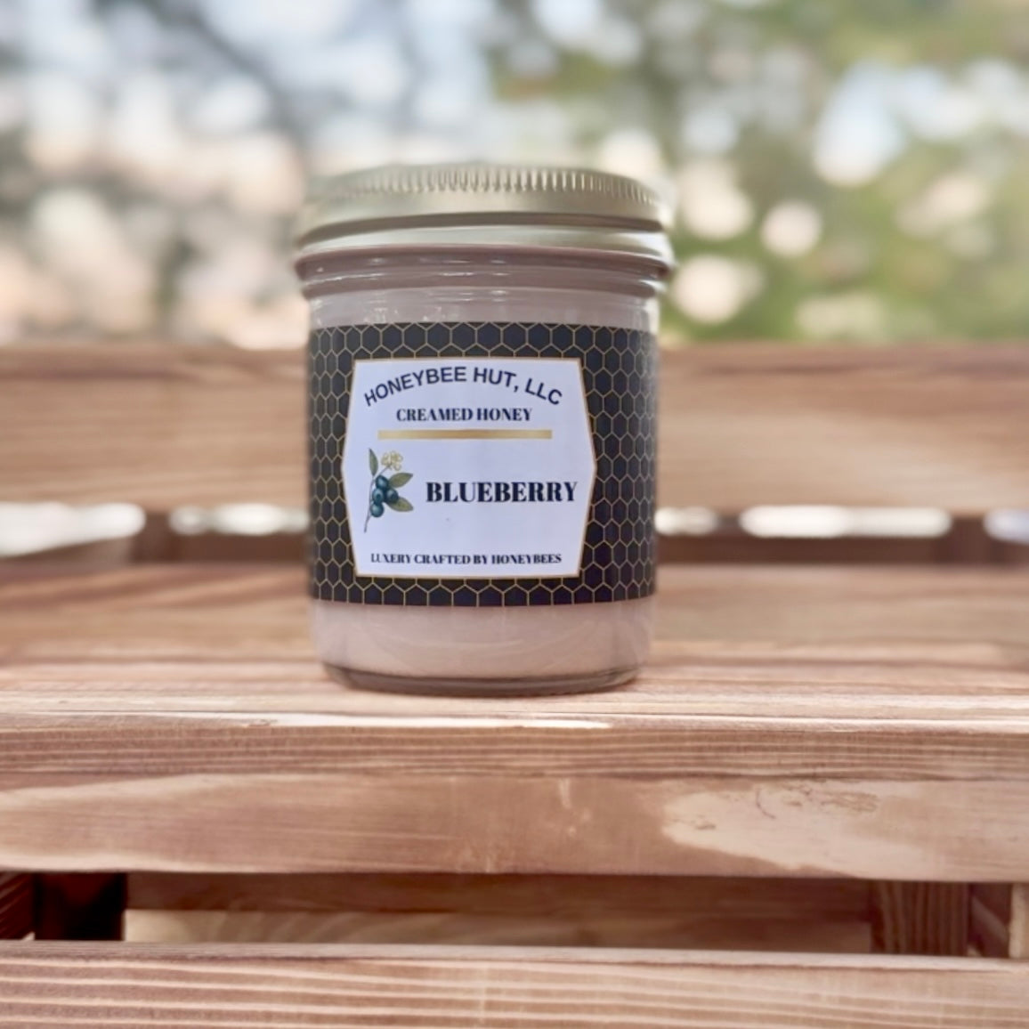 Blueberry Creamed Honey