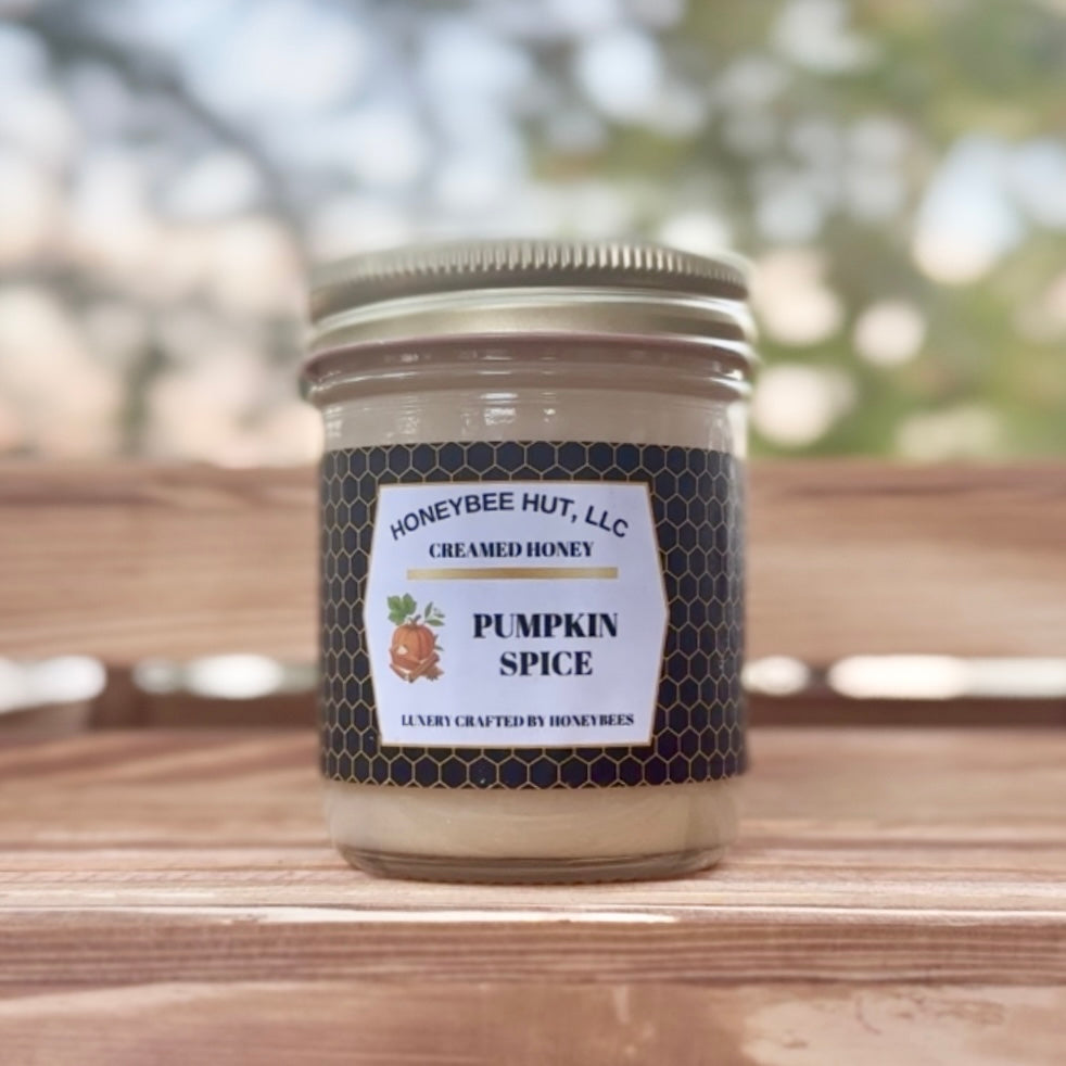 Pumpkin Spice Creamed Honey
