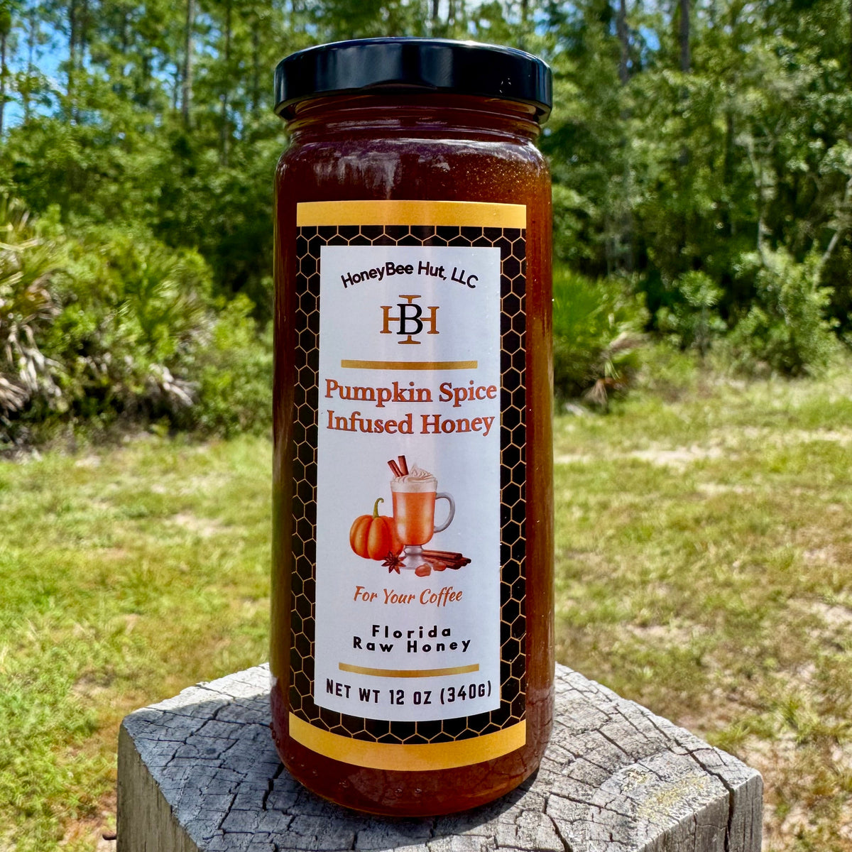 Pumpkin Spice Infused Honey
