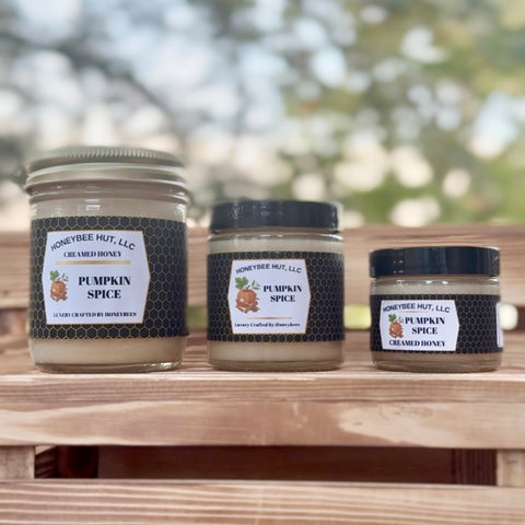 Pumpkin Spice Creamed Honey