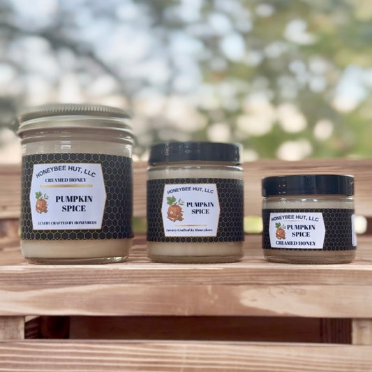 Pumpkin Spice Creamed Honey