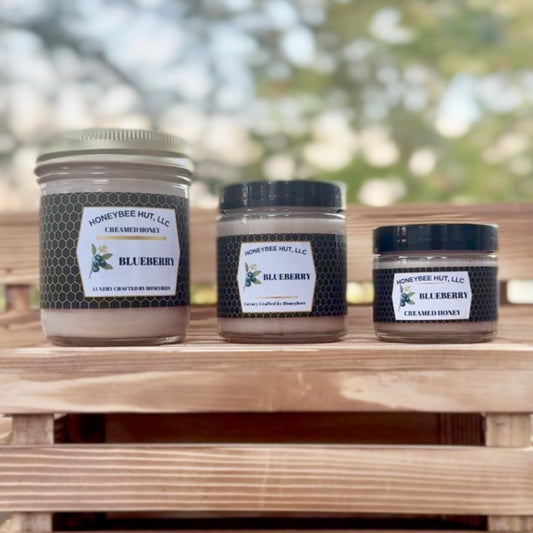 Blueberry Creamed Honey