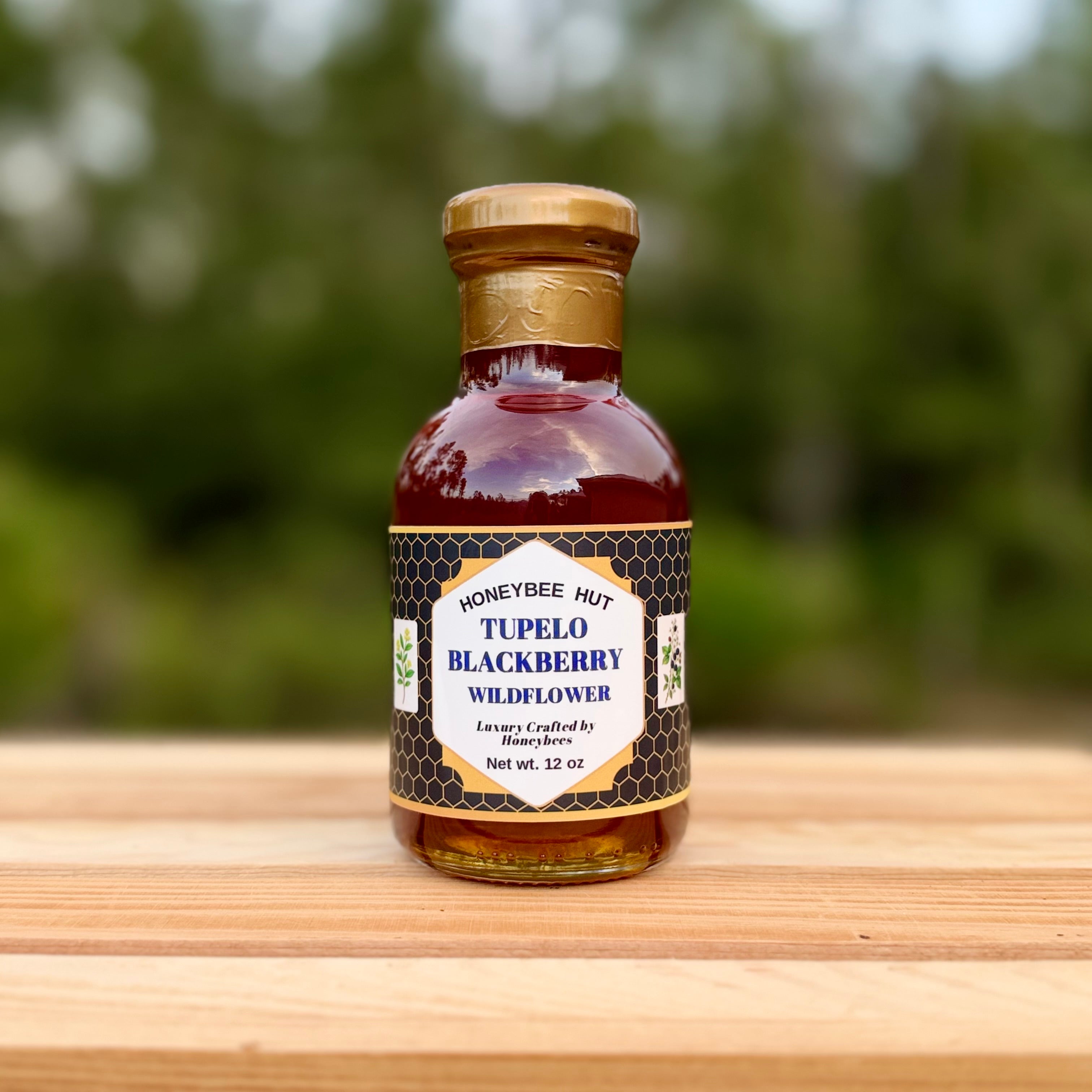 Tupelo Blackberry Wildflower Honey – Honeybee Hut, LLC