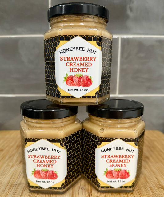 Strawberry Creamed Honey